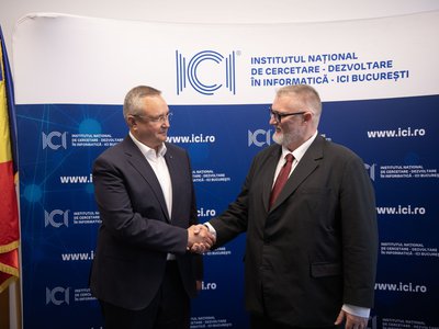 Vizita domnului Nicolae Ciucă, Președintele Senatului României, la ICI București
