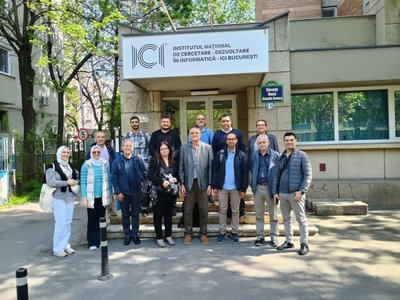 Visit of an academic delegation from Egypt, Jordan and Tunisia to ICI Bucharest