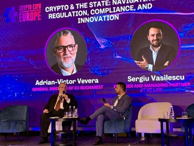 Adrian-Victor Vevera, Directorul General ICI București, speaker la Crypto Expo Europe 2025