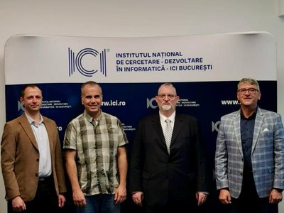 Visit of Professor Joe Francom from Utah Tech University to ICI Bucharest