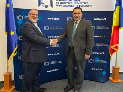 ICI București a avut o întrevedere cu reprezentanți ai Centrului de Studii Strategice al Forțelor Armate al Academiei Militare Superioare Nasser din Egipt