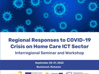 ICI Bucharest organizes the interregional workshop and seminar "Regional responses to COVID-19 crisis on Home Care ICT sector"